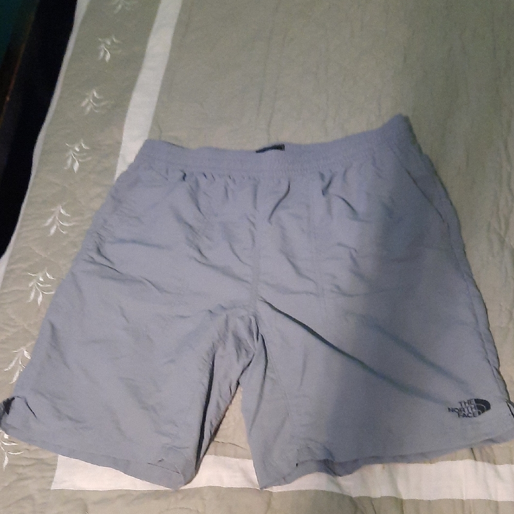 The North Face Light Gray Active Shorts